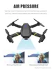 Regalo del partito Global Drone 4K Camera Mini Veicolo WiFi FPV Pieghevole Pieghevole Pieghevole RC Elicottero A Selfie Gronfie Giocattoli per Bambino GD89-1