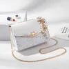 HBP Kvinnor Afton Bags Network Celebrity Ins Style One Shoulder Messenger Fashion Mångsidig Liten Fragrance Chain Bag Handväska