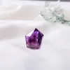 Natural Amethyst Crystal Quartz Point Crafts Reiki healing Chakra Gemstone Rough Stone Energy Degaussing Ornaments