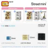 LOZ Mini Block Mini China Street Chinese Tradition Special Model DIY Assembly Toys for Children Educational Anime Q0624