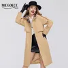 MIEGOFCE Spring Trench Collection Designer Women Cloak Warm Windproof Coat with Resistant Collar with Hood Windbreaker 210812