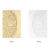 20pcs/set Wedding Invitation Card Cover Pearl Paper Laser Cut Bridal Bridegroom Pattern Cards Anniversary Greeting