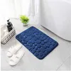 Home Bathrooms Mat Non-slip Pebble Carpets Absorbent Lavatory Bedroom Floor Toilet Memory Foam Washable Rug Bathroom Decor Mats a28