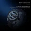 Smael Yeni Spor Saatler Su Geçirmez Hakiki Çift Ekran Kuvars Saatı Büyük Arama Moda Serin Adam 1320 Dijital İzle LED Erkekler Q0524