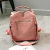 Women's Luxury Vintage Bag College Style Fashionable Backpack Pu Bags for School Women Summer 2020 Travel Notebook Eco Friendly Q0528