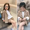 Boys Girls Casual Suits Set Children Spring Summer Blazer Pants/shorts 2pcs Clothes Sets Kid Birthday Party Show Costume 20220228 Q2