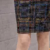 Элегантные напечатанные MIDI-карандашные юбки Женщины Корея Высокая талия Офис Леди Bodycon Saias Plus Размер Стрелч Повседневная Женщина Юбка 210619