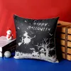 Halloween taie d'oreiller fantôme citrouille sorcière lin canapé-lit jeter housse de coussin décoration vacances fête faveur XBJK2107