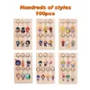Keychain 100 Stacksbatch Hunderte Styles Acrylanime hochwertige Chibi -Hanger -Accessoires263J