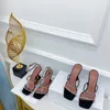 Rhinestone Cup Obcięte Kostki Pasek Sandały Kobiety Sexy Peep Toe Panie Letnie Sandal Party Shoes Kobieta Mujer
