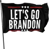 New!!! Go Brandon Banner Flag 90*150cm Outdoor Indoor Small Garden Flags Single-Stitched-Polyester DHL Wd23