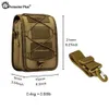 Protector Plus Tactical Bag Military Messenger Bag Molle Påse Singel Shoulder Nylon Utomhus Sport Fiske Camping Crossbody Y0721