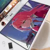 Anime Darling In The Franxx Sexy Girl Anime Mauspad Zero Two Gaming Mauspad Lock Desktop Gaming Schreibtischunterlage Tastatur Mauspad