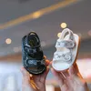 Jongensschoenen Kindersandaal Babysandalen Schoenen Gekruiste casual sneaker Antislip Zacht leer voor jongens Peuter Zomerschoenen