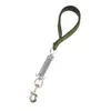 Dog Collars & Leashes Short Leash Spring Buffer Explosion-proof Medium Large Big Chain Traction Rope Foam Handle Pet Lead