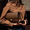 Box Beancurd Bag Upgrade Neue Kopfschicht Rindsleder Hand reiben Muster Kleine Quadrattasche Freizeit Eine Schulter Messenger Bag