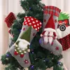Noel süslemeleri dekorasyon hediye çantası ağacı kolye çorap Noel Baba