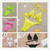 Été diamant strass Bikini ensemble pour femmes débardeur soutiens-gorge + short maillot de bain 2 pièces maillots de bain maillot de plage natation ensembles de bain