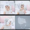 Hats Baby, Kids & Maternity Cute Lace Po Props Flower Summer Baby Aessories Girl Sun Hat Breathable Cotton Infant Bonnet Caps H863S Drop Del