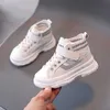 Lopende kinderen Schoenen voor Kinderen Sneakers Jongens Casual Schoenen Meisjes Sneakers Sport Trainer Schoenen Korte Mode Martin Laarzen 210713