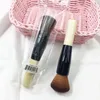 BROSSE POUR LE VISAGE À COUVERTURE COMPLÈTE de haute qualité Bobi maquillage brun Brosses Brand Foundation Blush Free ePacket