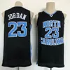 Mens NCAA North Carolina Tar Heels College Basketball Jerseys 15 Vince Carter 23 Michael Jodan 2 Cole Anthony Vintage Stitched Shirts