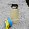 Sublimação em linha reta copos de sippy uv mudança crianças garrafa de garrafa em branco 12oz de aço inoxidável crianças crianças tumbler água canecas em granel seguradora toddler atacado aaa