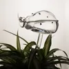 Équipements d'arrosage Abreuvoir pour plantes Globe en verre transparent soufflé à la main pour plantes d'intérieur en pot