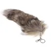 Grote Fox Tail Fur Tassel Bag Tag Sleutelhanger Strap Chain New G10192875676280Q