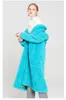 Women's Fur & Faux Lamb Coat Female Velvet Long Section Korean Version Imitation One Thicker Woolen Winter Warm Coats F338