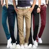 Men's Jeans 2021 CHOLYL Spring Autumn Casual Pants Men Cotton Slim Fit Chinos Fashion Trousers Male Brand Clothing Plus Size 8 Colour1