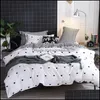 Conjuntos de cama Suprimentos Home Têxteis Jardim J5 Set JPCS King Duvet ER / Quilt Er / Comforter ER + 2 Fronha Tamanho da cama 150 * 200/180 * 220/200 * 20