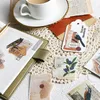 Gift Wrap 20/40Pcs Chinese Style Building Bird Paper Sticker Decoration Stickers DIY For Craft Diary Scrapbooking Planner Label