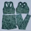 Roupa Yoga Adaptar Camo Sealess Set Moman Gym Clothing Fiess Sportswear Workout Sports BRA HIGH LEGNES