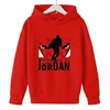 Men's Hoodies & Sweatshirts 2021 Sweatshirt Boy Basketball Sport Hoody 23 Print Baby Clothing Winter Pullovers Long Sleeves Boys Fitness Clo