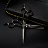 Hair Scissors Professional Feather Gem 6 polegadas Corte de cabeleireiro barbeiro de cisalhamento para 5694583