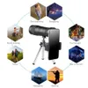 Telescope Binoculars 840x40mm 4K Super Telepo Zoom Monocular Portable för strandresor stöder alla smartphones för att ta bild4673465