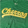 Men 55 Kenny Powers Charros Movie Baseball Jersey Stitched mens women youth