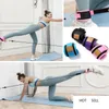 Ayak bileği kayışları ile direnç bantları manşet bağlanma kablo ile ganimet popo uyluk bacak kasnak kayışı kaldırma fitness egzersizi