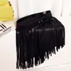 Cinto Mulheres Cinturão Longo Borla Imitação Cinto De Couro Personalizado Roupas Performance Fringed Skirt Acessórios Cintura Cintura