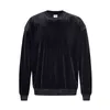 2021 Mens Urban Streetwear Velour Pullovers Sweatshirts Oversized Casual Solid Färg Långärmad Velvet Sweatshirt Hoodie Women H1206