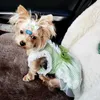 夏のペットの服猫犬のドレスの結婚式の衣装プリンセススカート子犬アパレルチワワヨークシャーのポメラニアンプードル服xs