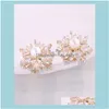 Stud JewelStud Fashion Proste Inklake Snowflake Cubic Zirconia Rotat Kolczyki Jwelry for Women 925s Igła