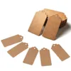 Hurtowa pusta cena Cena Kraft Paper Tag DIY Brown Paper Kraft Label Paper Tagowanie DH9588