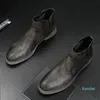 Outono Martin Boots Homens Sapatos de Casamento 2021 Tendência de Designer de Luxo para Ruas Celebridade da Web