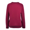 Hundmamma Kvinnors Plus Velvet Fashionable Långärmad Casual Sweatshirt Printing Hjärtformad tryck Kawaii Sweatshirt Kläder 210419