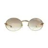 Klassiska Carter Solglasögon män White Buffalo Horn Glasses Frame Shades Brand Solglasögon Oval Luxury Carter Glasses Round 75501789370654