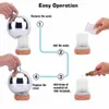 Machines d'aromathérapie en verre de feux d'artifice 3D Humidificateur d'air Diffuseur d'arôme d'huile essentielle à ultrasons Difusor 4 Minuterie A-Free100ml 210724