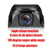 CAR DVR Dash Cam USB Camera Mini Portable HD Night Vision Registrator Recorder för Android System DVRS