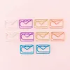 Creative Pollow Book Clip Clip Set Gold Cute Bookmark Color Office Filing Поставки Студент DIY Ручная учетная запись Аксессуар RRD13572